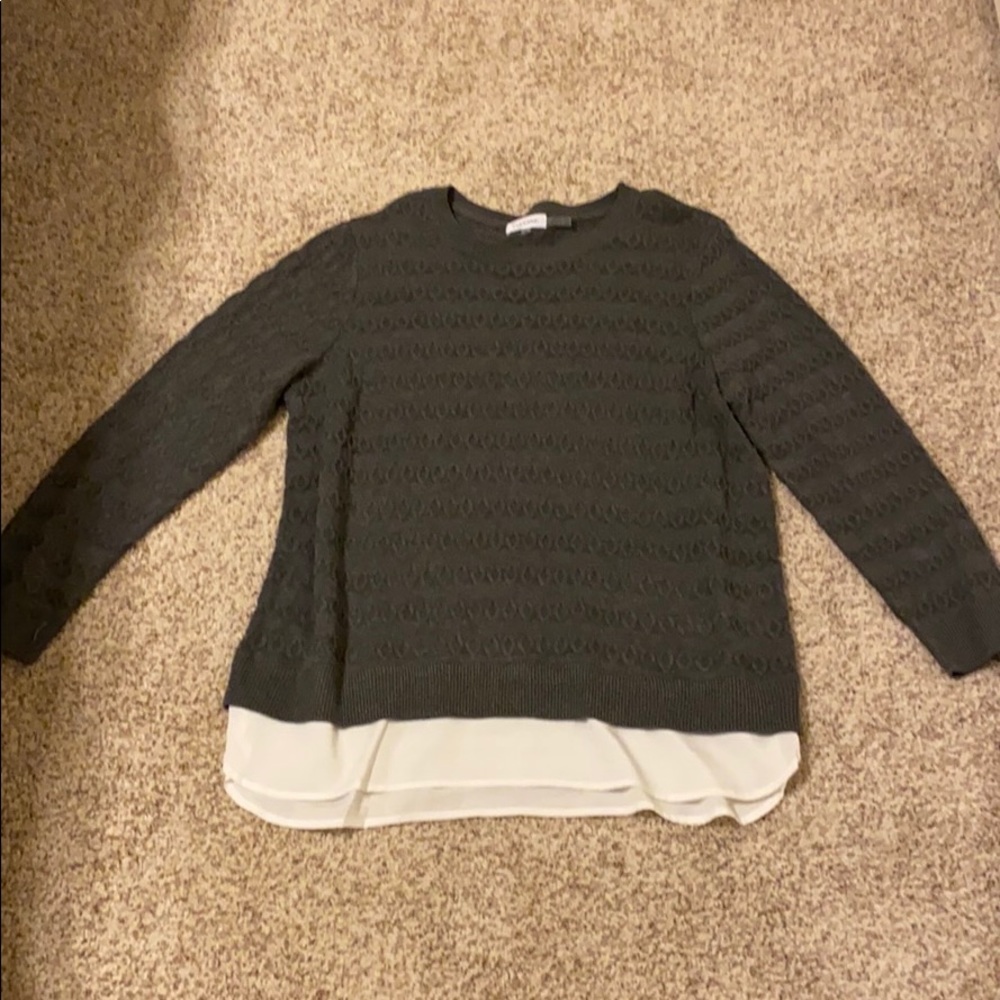 Grey Calvin Klein Sweater